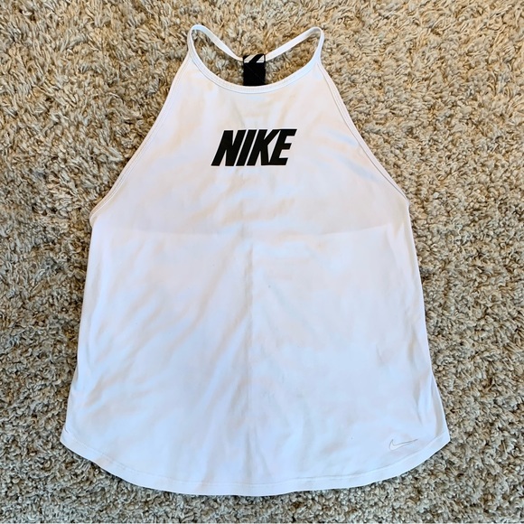 Nike White Tank Women’s Size Medium - Picture 1 of 10
